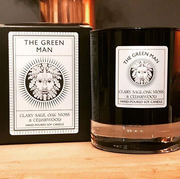 The Green Man Essential Oil Luxury Candle