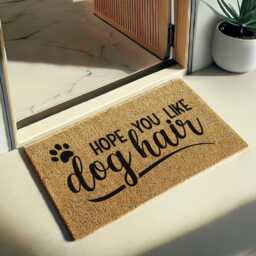 Hope You Like Dog Hair Doormat - Funny Pet Lover Welcome Mat, Cozy Entry Rug, Home Decor, Gift For Moms/ Dads, Lover Coir Mat - thumbnail 2