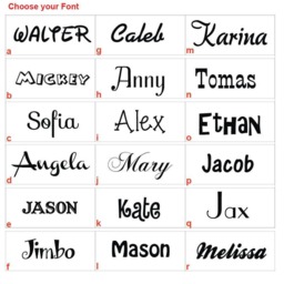 Silver Confetti Stars With Name Stick On Wall Art Star Decal Sticker Set For Baby Nursery By Decalisland-Sd 092 - thumbnail 2