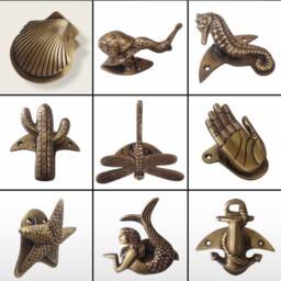 Victorian Hand Brass Clip Regular - thumbnail 3