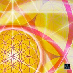 Light Activation Healing Mandala Tapestry - Wall Hanging Mindfulness Gift Meditation Yoga Spiritual Art - thumbnail 2
