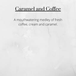 Caramel & Coffee Candle - Minimalist Vegan Soy Wax, Gift For Lover - thumbnail 4