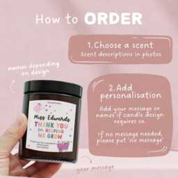 18Th Birthday Gift For Niece Daughter Her - Personalized Candle Friend Special Eighteen Present - thumbnail 3