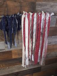 Fringe Flag Wall Hanging On Branch