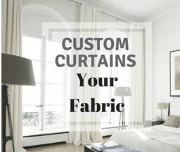 Custom Curtains, Send Your Fabric, Pricing Is For A Pair, Minimum 4 Panels Required. Message Quotes - thumbnail 1