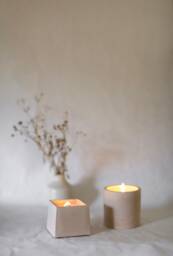 Essential Oil + Soy Wax - Clay Candle