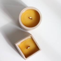Essential Oil + Soy Wax - Clay Candle - thumbnail 3