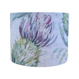 Thistle Glen Lampshade Handmade Floral Drum Shade, Voyage Maison Fabric - thumbnail 3