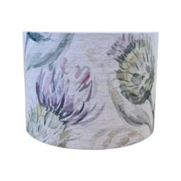 Thistle Glen Lampshade Handmade Floral Drum Shade, Voyage Maison Fabric - thumbnail 2
