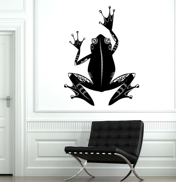 Wall Vinyl Frog Symbol Animal Ornament Mural Decal Sticker 1733Dz - image 1
