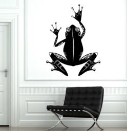 Wall Vinyl Frog Symbol Animal Ornament Mural Decal Sticker 1733Dz - thumbnail 1