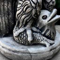 Large Eagle Sculpture Concrete Bird Figurine Cement Statue Eagle Lover Gift Handmade Garden & Home Ornament Lawn Decoration - thumbnail 3