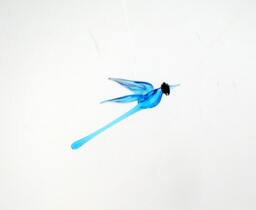 E36-142 Aqua Dragonfly Ornament - thumbnail 1