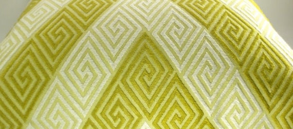 Nebaha Embroidery in Citron - Designer-Martyn Lawrence Bullard - This Listing Is For One Pillow - image 1