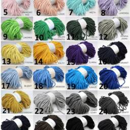 Crochet Cotton Pouf Scandinavian Style Ottoman, Meditation Pillow - thumbnail 4