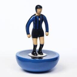 Inter Milan Ceramic Soccer Player Statue Handmade Retro Football Gift - thumbnail 3