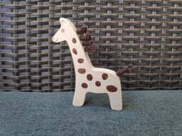 Wooden Giraffe, Toy, Giraffe Handmade Animal Gift For Baby, Giraffe Figure, Toy - thumbnail 1
