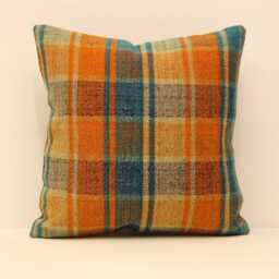 Vintage Pillow 16x16 Cover Handmade Kilim Home Living Design Boho Vintage Rustic Throw Pillov Covers Old Cushion 4Kf-268