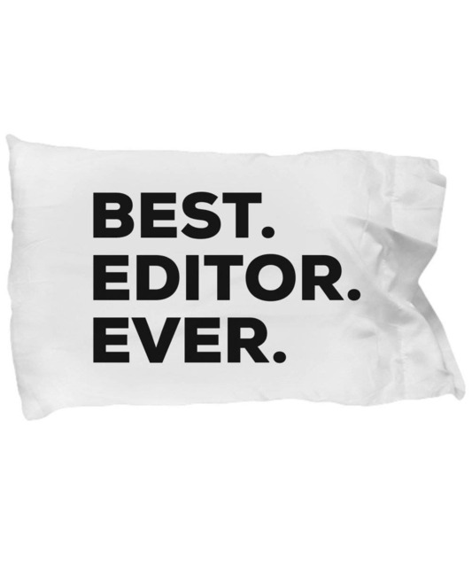 Editor Pillow Case, Gifts For , Best Ever, Pillowcase
