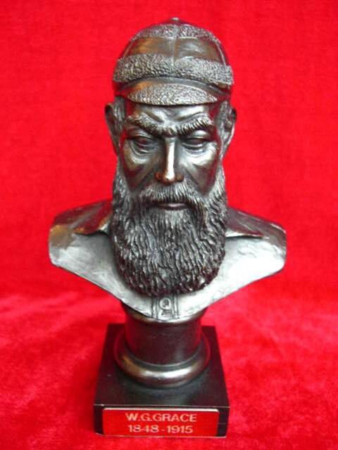 W.g. Grace Bust Figurine Sculpture By Legends Forever England Cricket Legend Wg W G - image 1