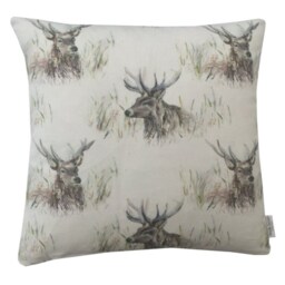 Wallace Stag Throw Pillow Cover Voyage Country Linen Cushion Sham - thumbnail 2
