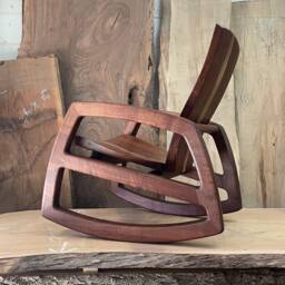 Cascade Rocking Chair in Walnut & White Oak - thumbnail 4