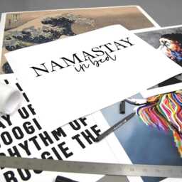 Namastay in Bed Art Print - K Lyon - thumbnail 2