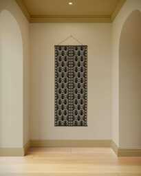 Ottoman Tapestry - Wall Hanging Unique Art - thumbnail 1