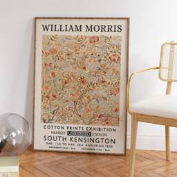 William Morris Print, Exhibition Poster, Vintage Wall Art, Textiles A1/A2/A3/A4 - thumbnail 2