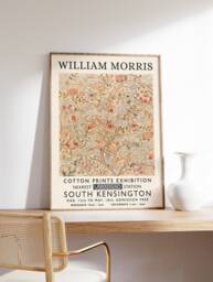 William Morris Print, Exhibition Poster, Vintage Wall Art, Textiles A1/A2/A3/A4 - thumbnail 1