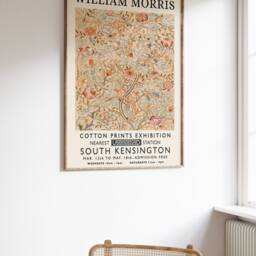 William Morris Print, Exhibition Poster, Vintage Wall Art, Textiles A1/A2/A3/A4 - thumbnail 3