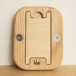 Small Walnut Or Oak Picture Frame, Magnetic Fridge Wall, For Instax Mini - thumbnail 4