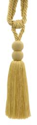 "Antique Double Ball Head Tassel Tiebacks, 9 1/2"" - 24cm, 30"
