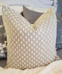 2 Color Opitonsleopard.animal Print.pillow Cover.slipcovers.toss Pillow.throw Pillows.home Decor.naturals.white Or Navy Blue - thumbnail 1