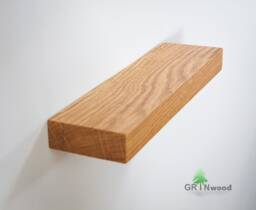 Wood Floating Shelf, Magnetic Key Holder, Neodymium Magnets - thumbnail 1