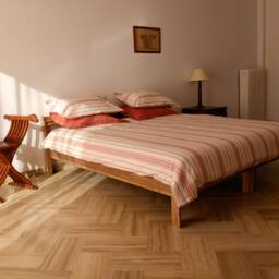 Euphrates - Striped Duvet Set Off-White, Terracotta Unbleached Ranforce 100% Cotton - thumbnail 3