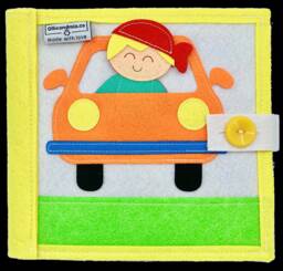 Handmade Quiet Book - Journey To The World - thumbnail 1