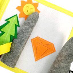 Handmade Quiet Book - Journey To The World - thumbnail 4