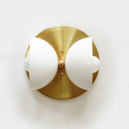 White & Gold Sconce Wall Light Modern Vanity Lighting Bathroom Bedside Lamp Entry Hallway Lights - thumbnail 2