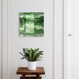 Green Structure Key Cabinet For Home, Industrial Box, Abstract Abstraction, Lovers Of Nature & Modern Design