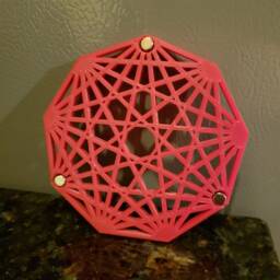 Smaller Nonagon Infinity - Magnet - thumbnail 2
