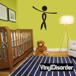 Ribbons Vinyl Wall Decal Or Car Sticker - Mvd018Et - thumbnail 1