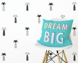 Palm Tree Wall Decals - Decals, Stickers, Nursery Decor, Tropical Art, Unique Gift, Kids Room Decor - thumbnail 1