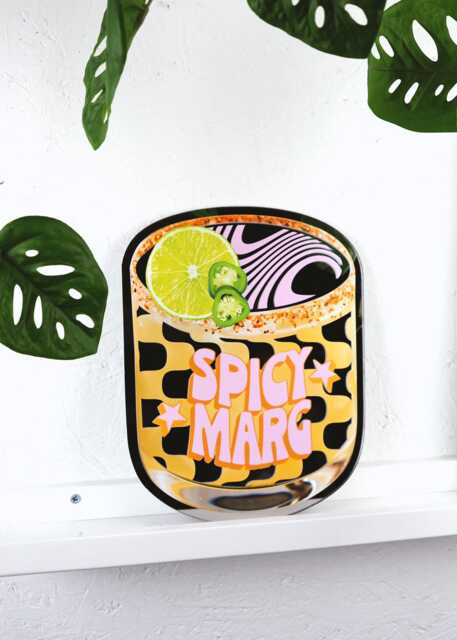 Spicy Marg Cocktail Mirror - image 1