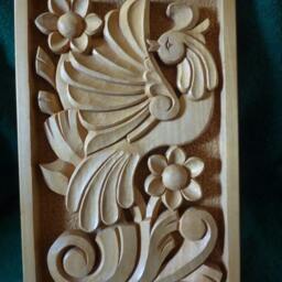 Woodcarving Home D??cor Wood Art Woodcraft Woodworking Wooden Bird Wall Hanging Gift Handmade 14.96 X 9.45??? - Made To Order - thumbnail 2