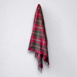 Maple - 100% Wool Tartan Blanket Eco Friendly Personalisable Blankets Throw - thumbnail 1