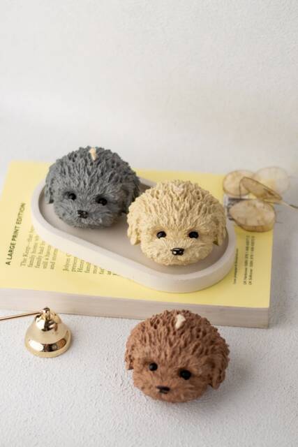 Dog Candle, Puppy Gift For Lover, Lover Pet Dogs, Animal Owner - image 1