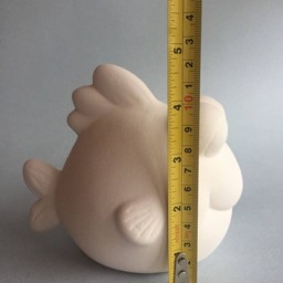 Ceramic Nemo, Cash Box, Bisque, Gift For Kids, Home Decor, Ready To Paint, Fish, Made Order, Figurines, Coinbanks - thumbnail 4
