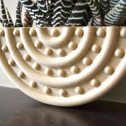 "Mid Century Wood ""Rounded Stud" - thumbnail 3
