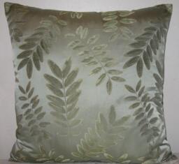 "Leaf Pattern Decorative Pillow Cover-In 24""x24" - thumbnail 1